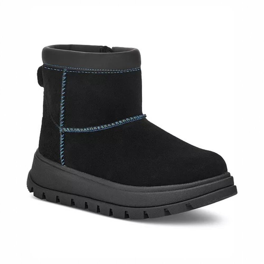 Koolaburra UGG Koola Mini Hybrid Waterproof Suede Boots Faux Fur Sz 8 NWOT